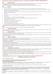 ANNONCE ARRIVEE / CHANGEMENT D'ADRESSE